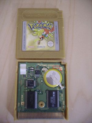 photo d'illustration pour le tutoriel:Changer la pile des cartouches Game Boy Color